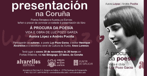 Convite presentación Biografia Luz Pozo -20 horas- AC 201114