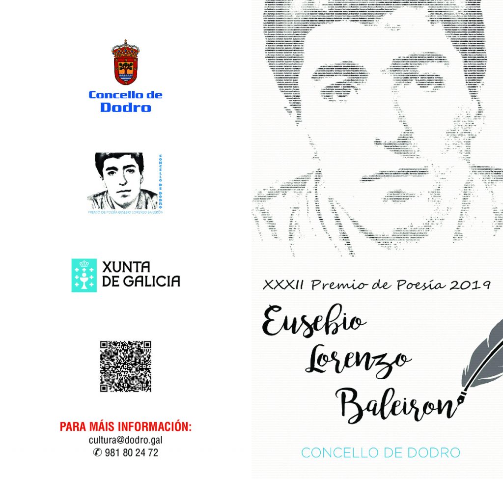 Premio de poesía Eusebio Lorenzo Baleirón Axenda cultural AELG